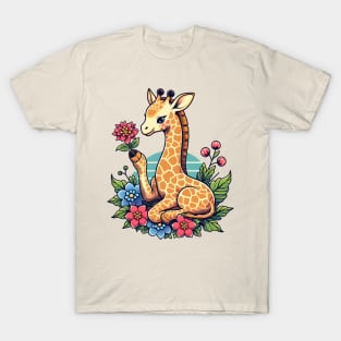 Giraffe botanist T-Shirt